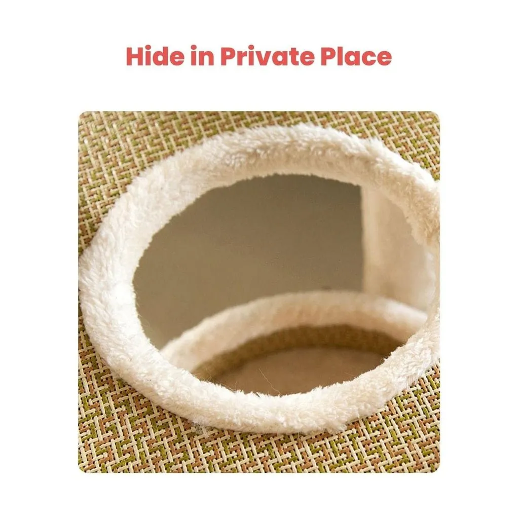 5 Layer Cat Condo Cat Tree | 120cm Beige