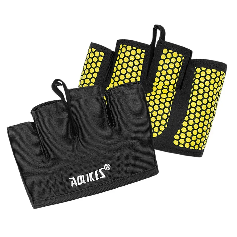 Anti Slip Gym Gloves For Men & Women Half Finger Workout Grip