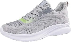 Arch Support Fitness Sneaker for Men Lightweight Breathable Slip On Running Shoe Men's Comfortable Dress Shoes