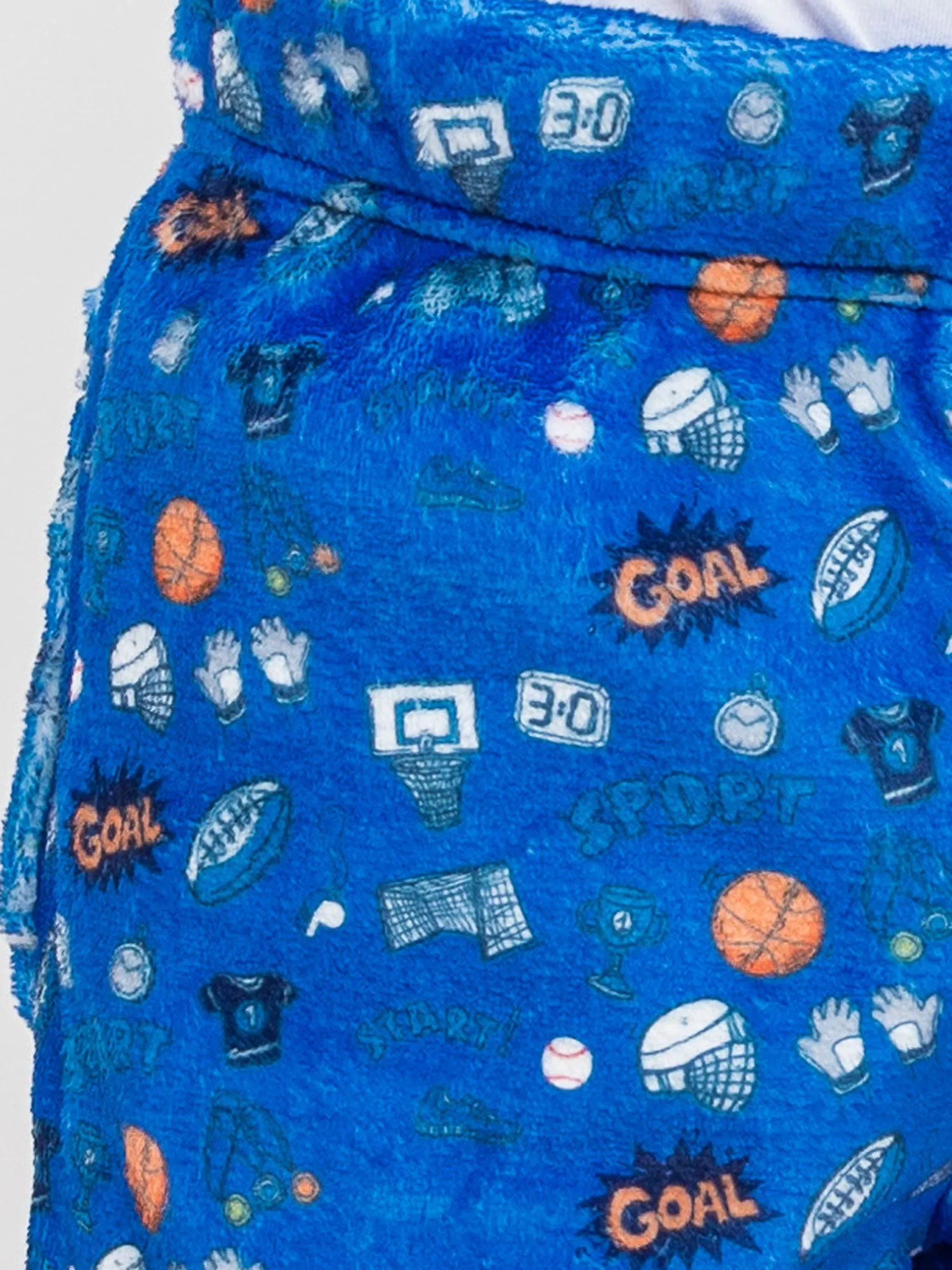 Boy's Sports Plush Lounge Shorts