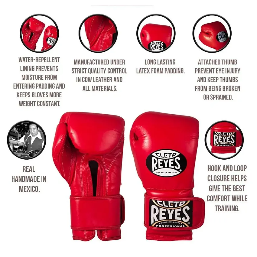 Cleto Reyes Training Boxing Gloves Gold