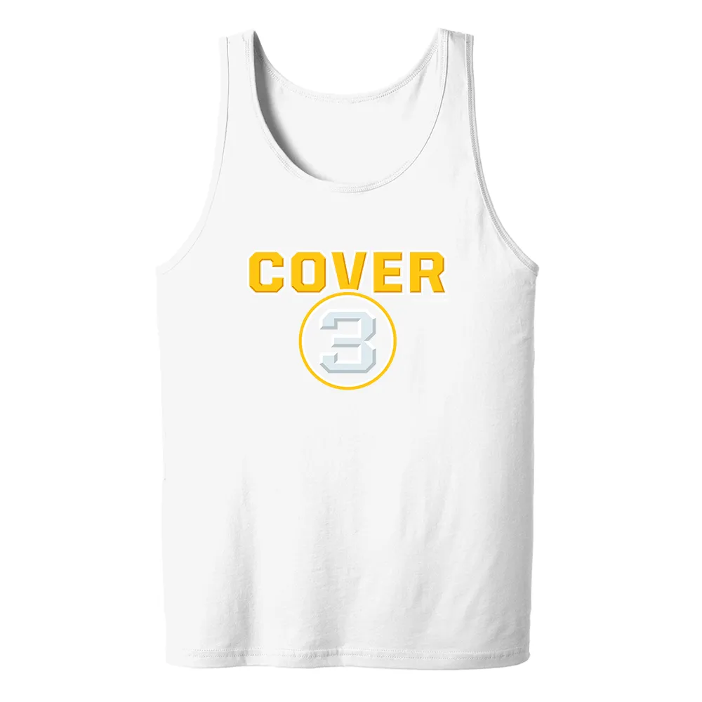 Cover 3 Logo Adult Tank Top