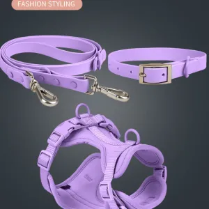 Dog Tactical Chest Back Anti-bite Waterproof Collar