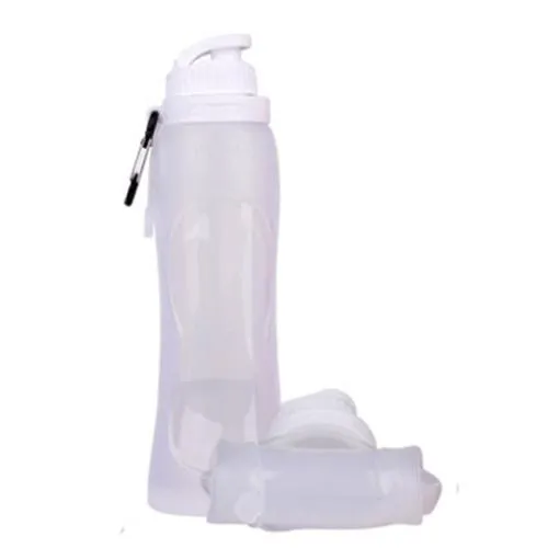 Flexible Silicone Sport Water Bottle