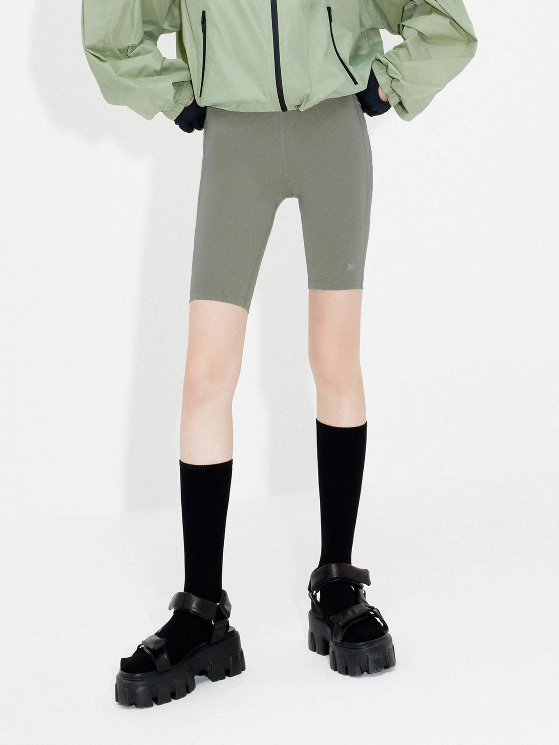 High Waist Sports Shorts