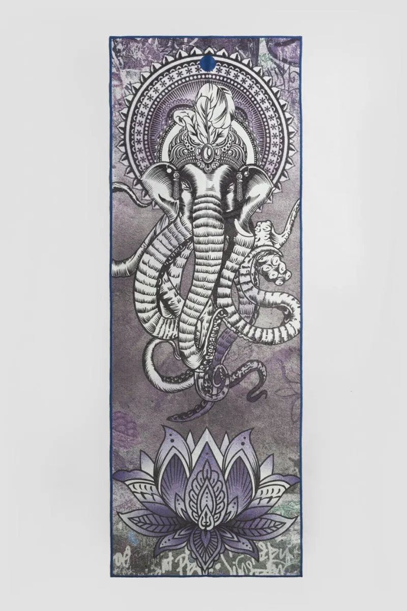 MANDUKA // YOGITOES SKIDLESS MAT TOWEL - ENLIGHTENED