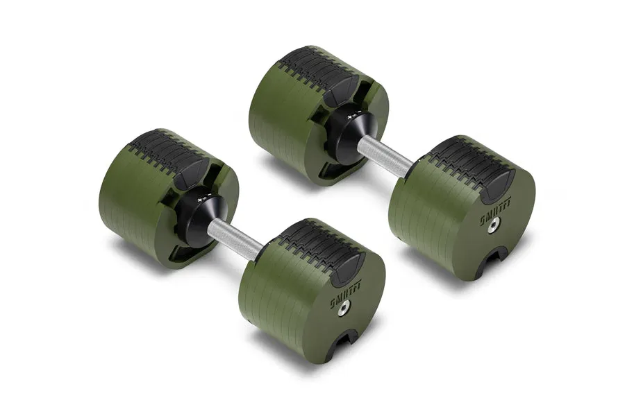 NÜOBELL 80lb Adjustable Dumbbells