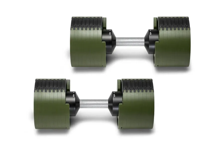 NÜOBELL 80lb Adjustable Dumbbells
