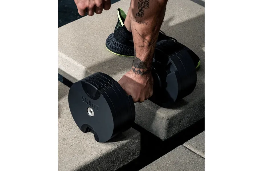 NÜOBELL 80lb Adjustable Dumbbells