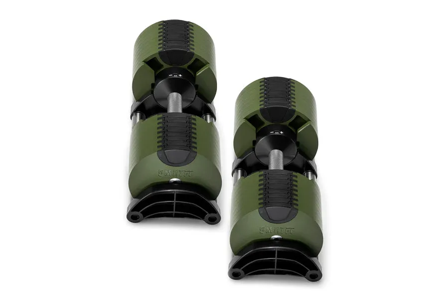 NÜOBELL 80lb Adjustable Dumbbells
