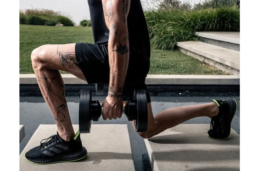 NÜOBELL 80lb Adjustable Dumbbells