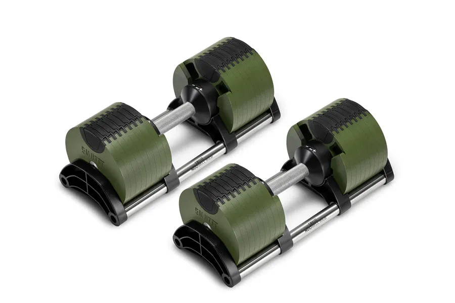 NÜOBELL 80lb Adjustable Dumbbells