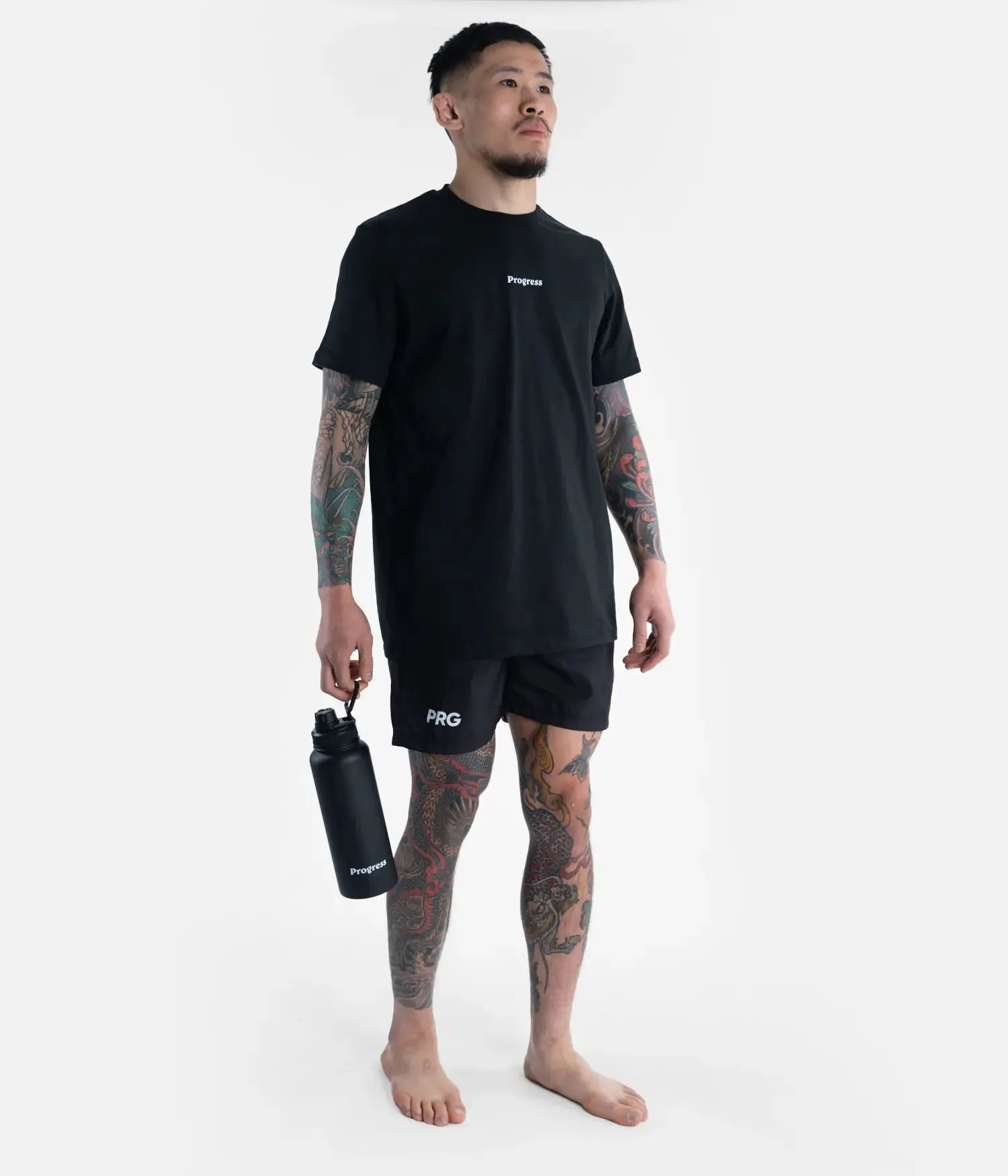 Progress 1.2L Water Bottle - Black