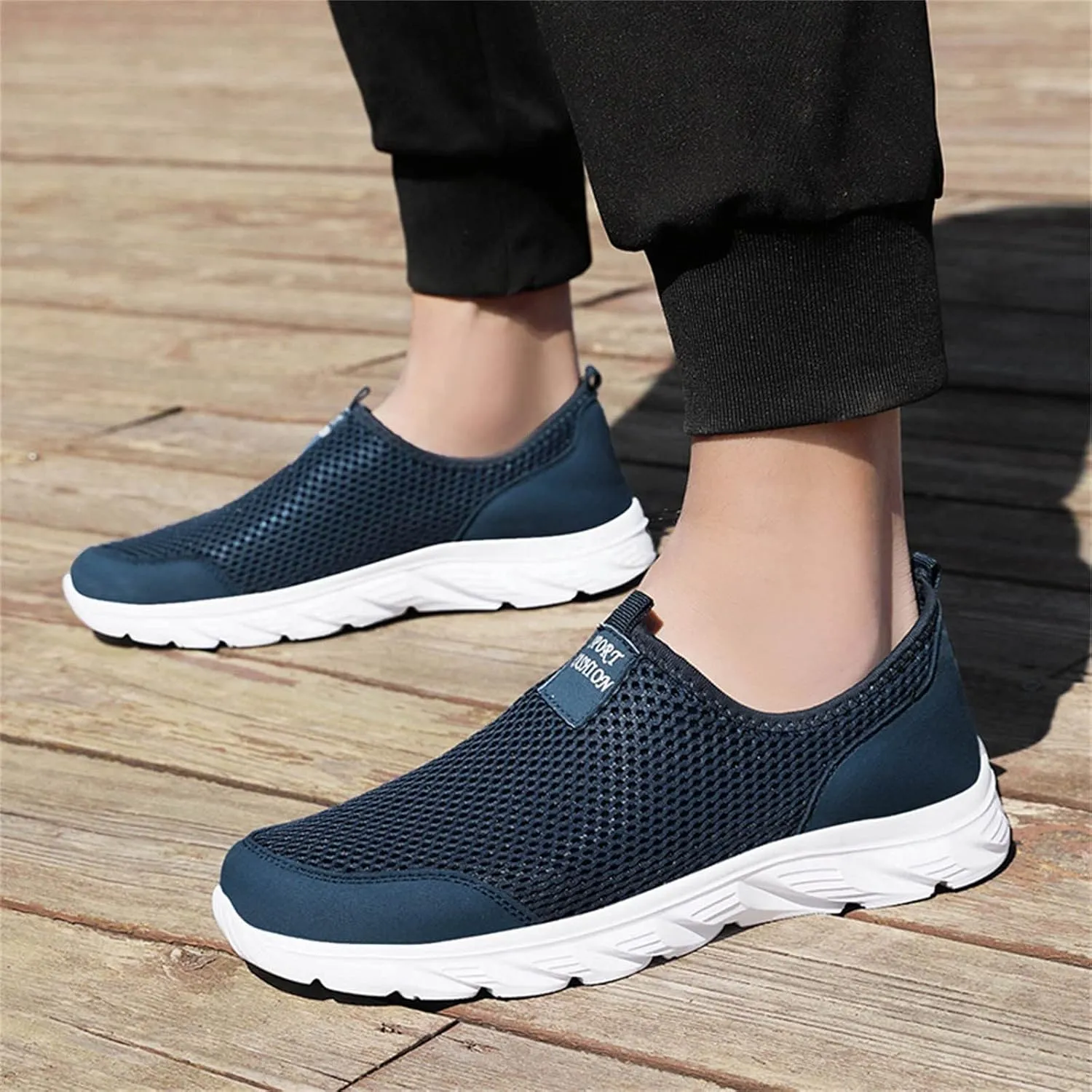 Running Shoes for Men Sports Fashion Simple Running Traveling Driving Men's Sneaker