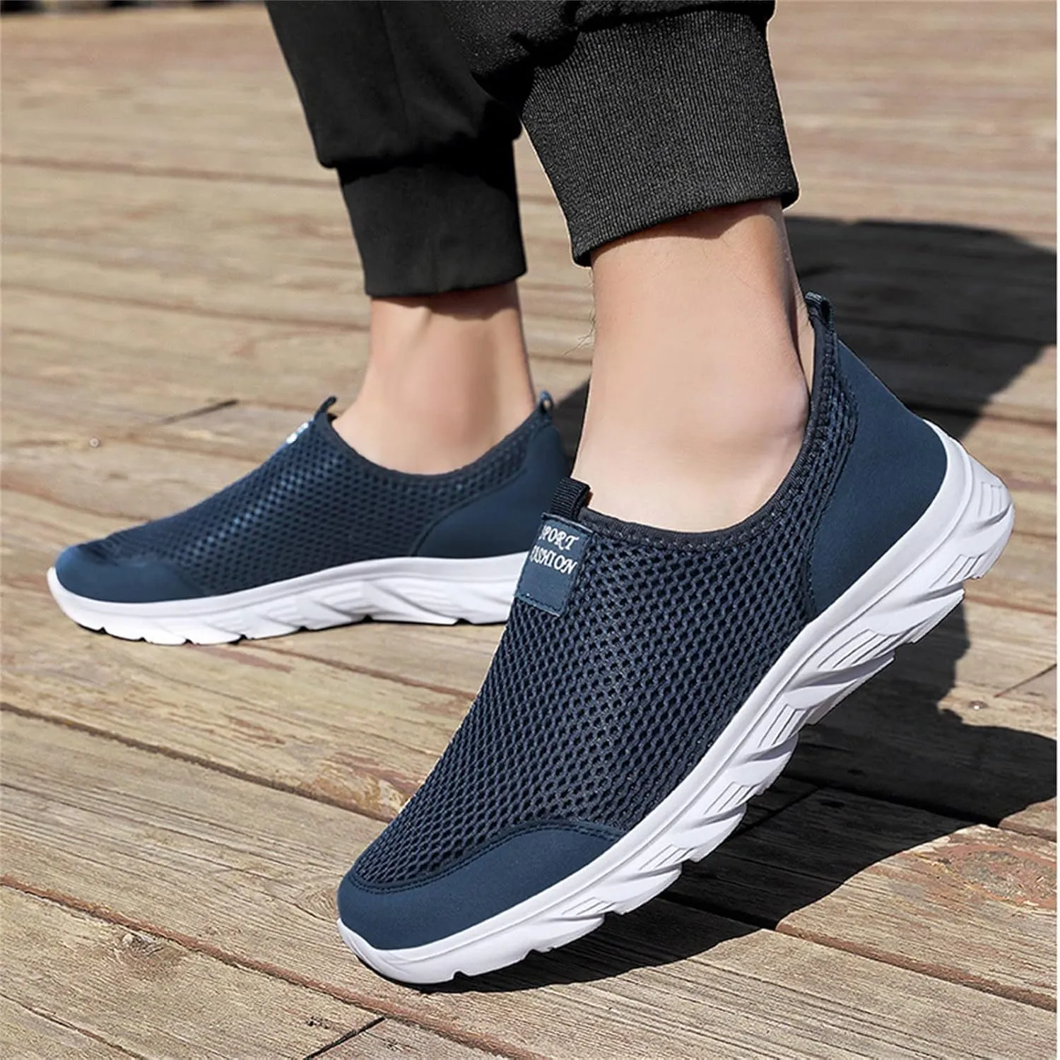 Running Shoes for Men Sports Fashion Simple Running Traveling Driving Men's Sneaker