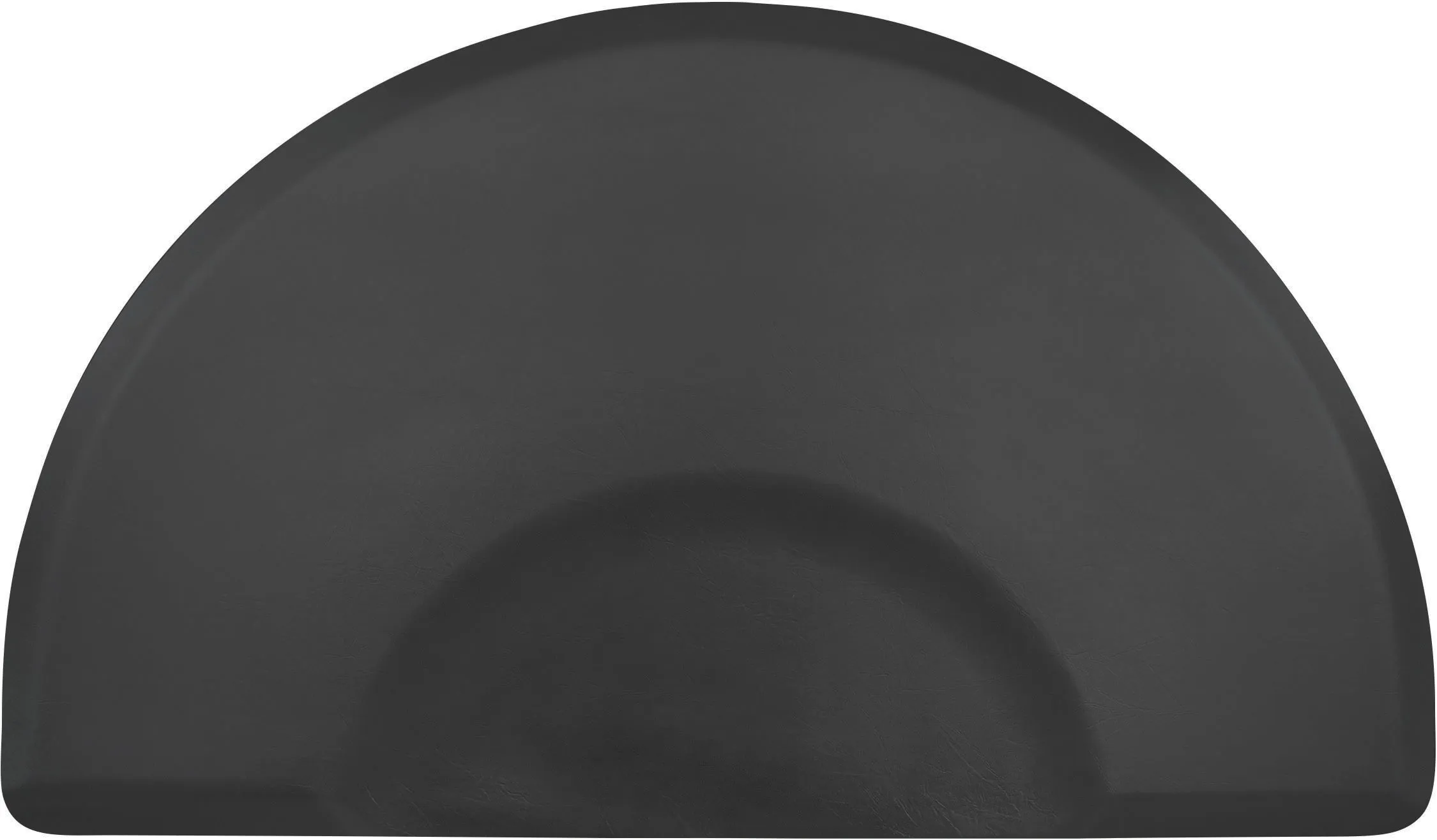 Smart Step The Original 3/4" Black Mat (3' x 5', Half-Round)