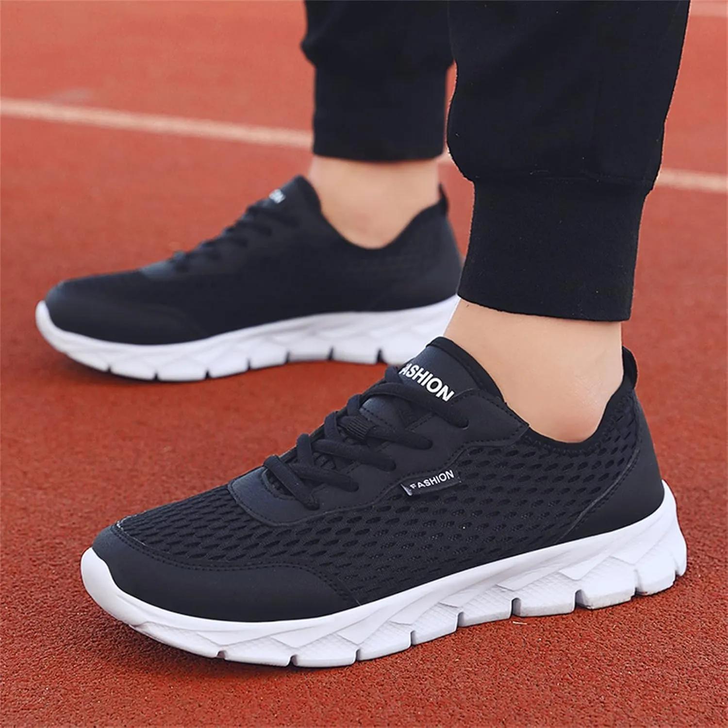 Women's Sneakers Athletic Sport Running Shoes Lace Up Womens Running Shoes Workout Women Shoes Casual Dress Sneakers Red Tennis Shoe Cross Trainer Shoe