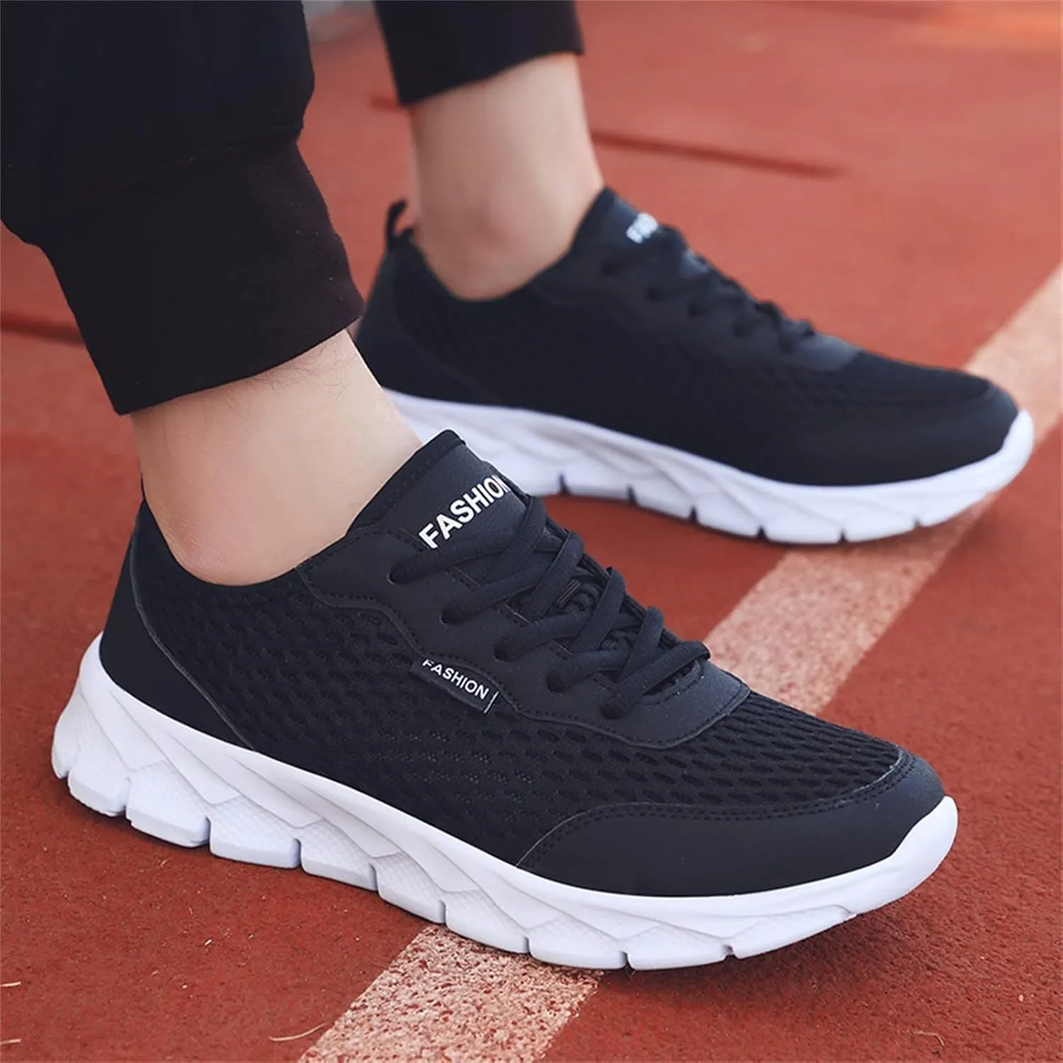 Women's Sneakers Athletic Sport Running Shoes Lace Up Womens Running Shoes Workout Women Shoes Casual Dress Sneakers Red Tennis Shoe Cross Trainer Shoe